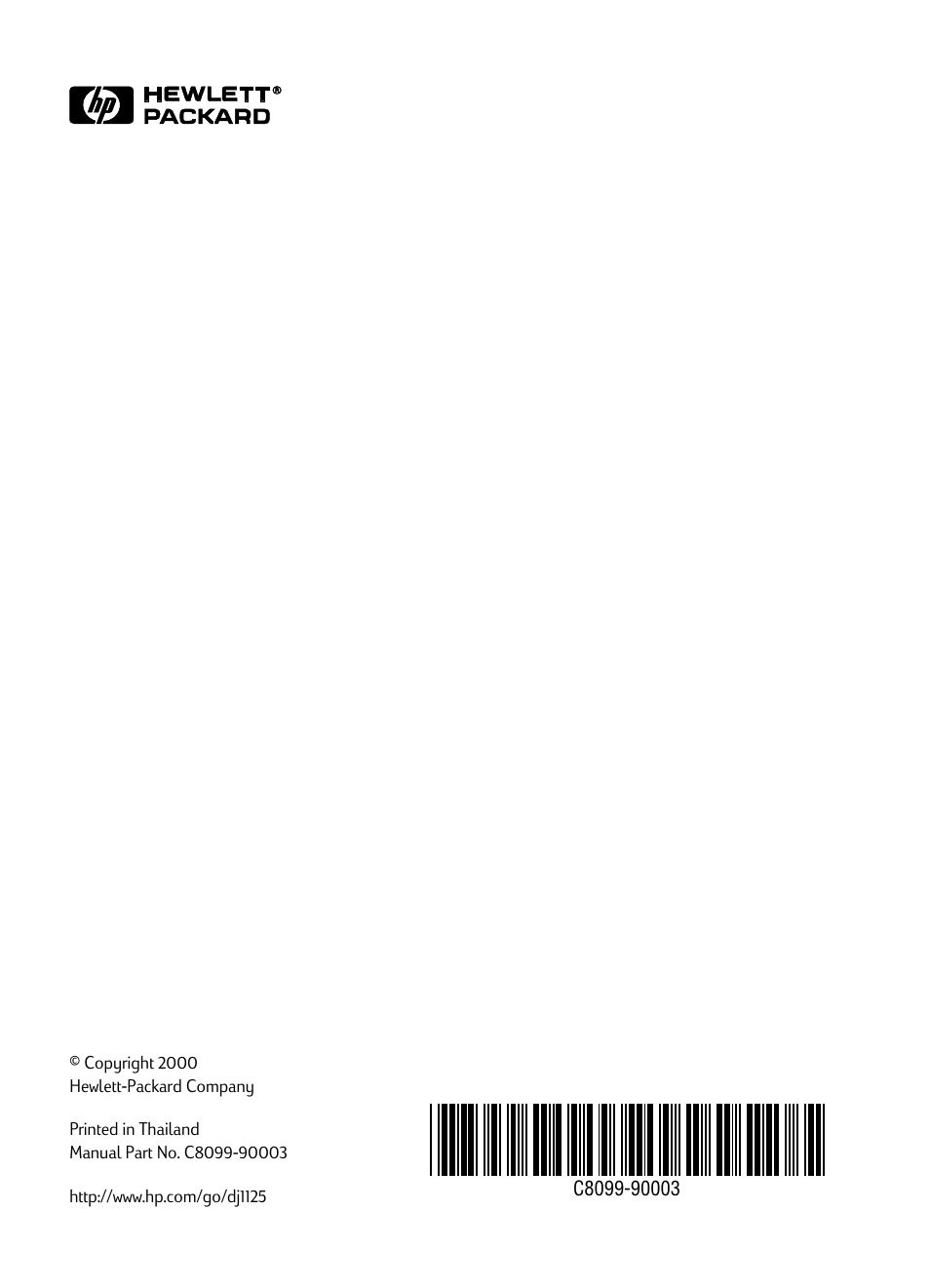 HP Deskjet 1125c Printer User Manual | Page 44 / 44
