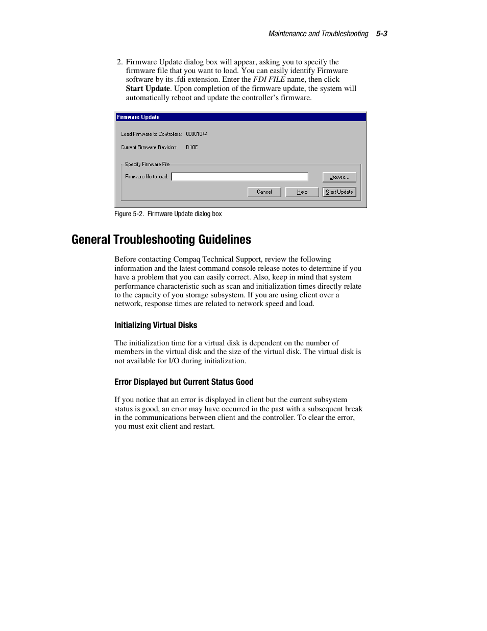 General troubleshooting guidelines | HP StorageWorks 3000 RAID Array User Manual | Page 123 / 126