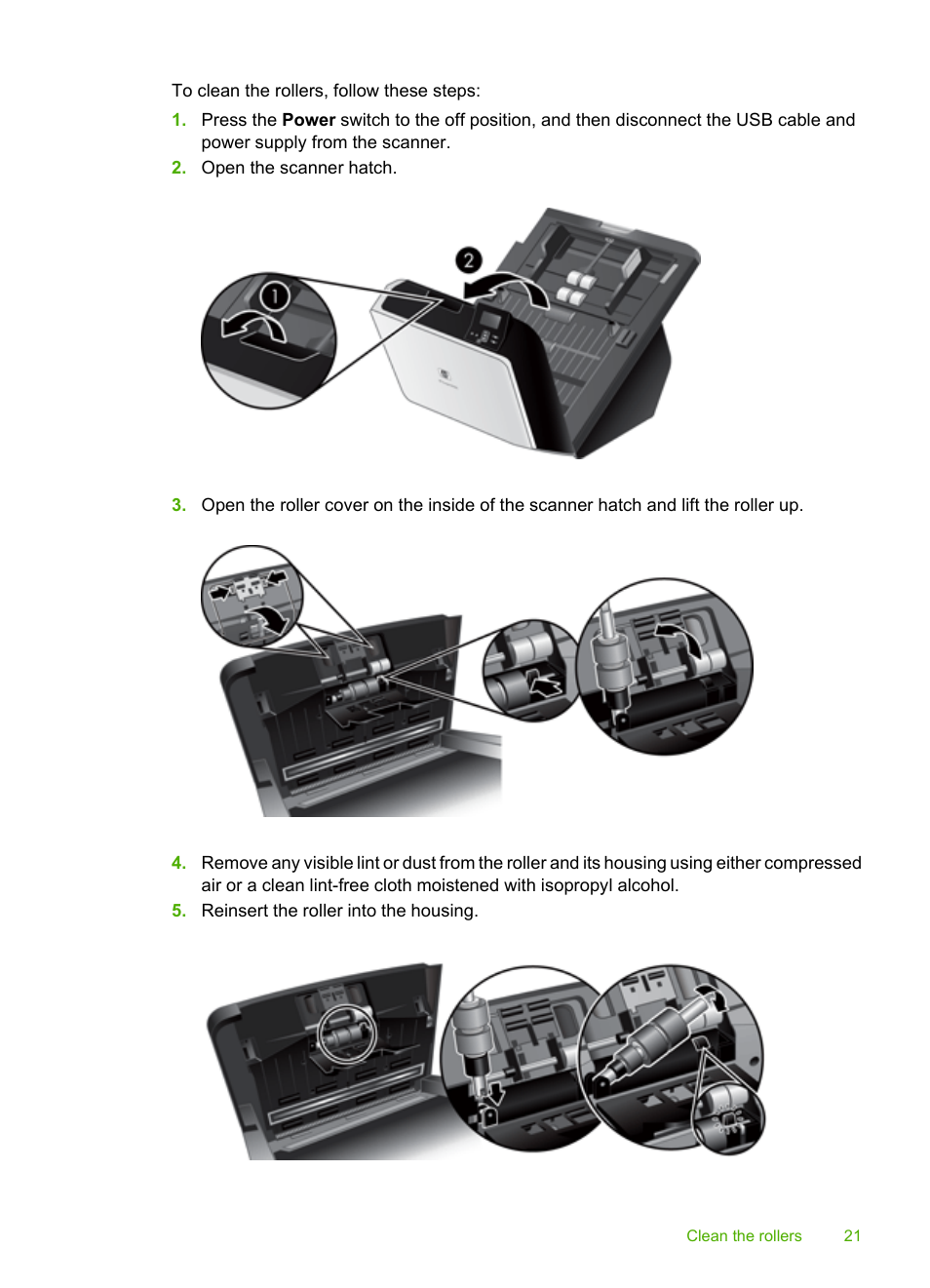 HP Scanjet Enterprise 9000 Sheet-feed Scanner User Manual | Page 23 / 41