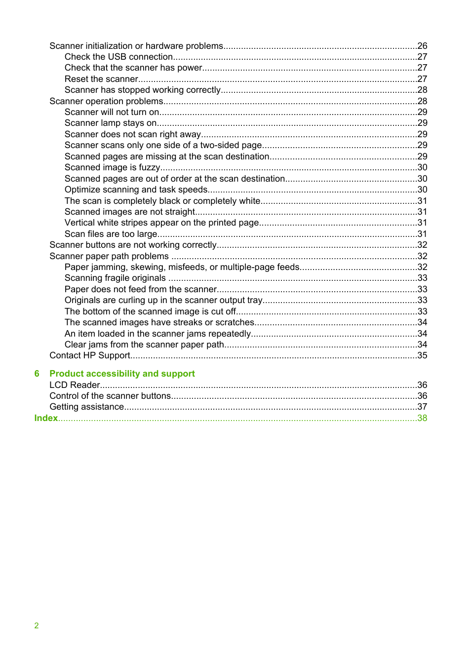 HP Scanjet Enterprise 9000 Sheet-feed Scanner User Manual | Page 4 / 41