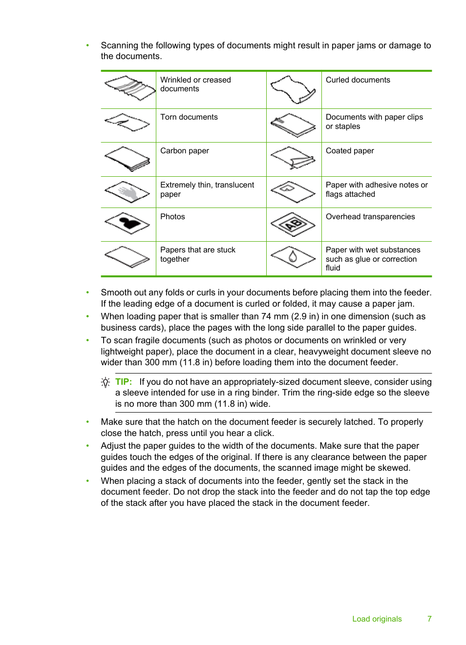 HP Scanjet Enterprise 9000 Sheet-feed Scanner User Manual | Page 9 / 41