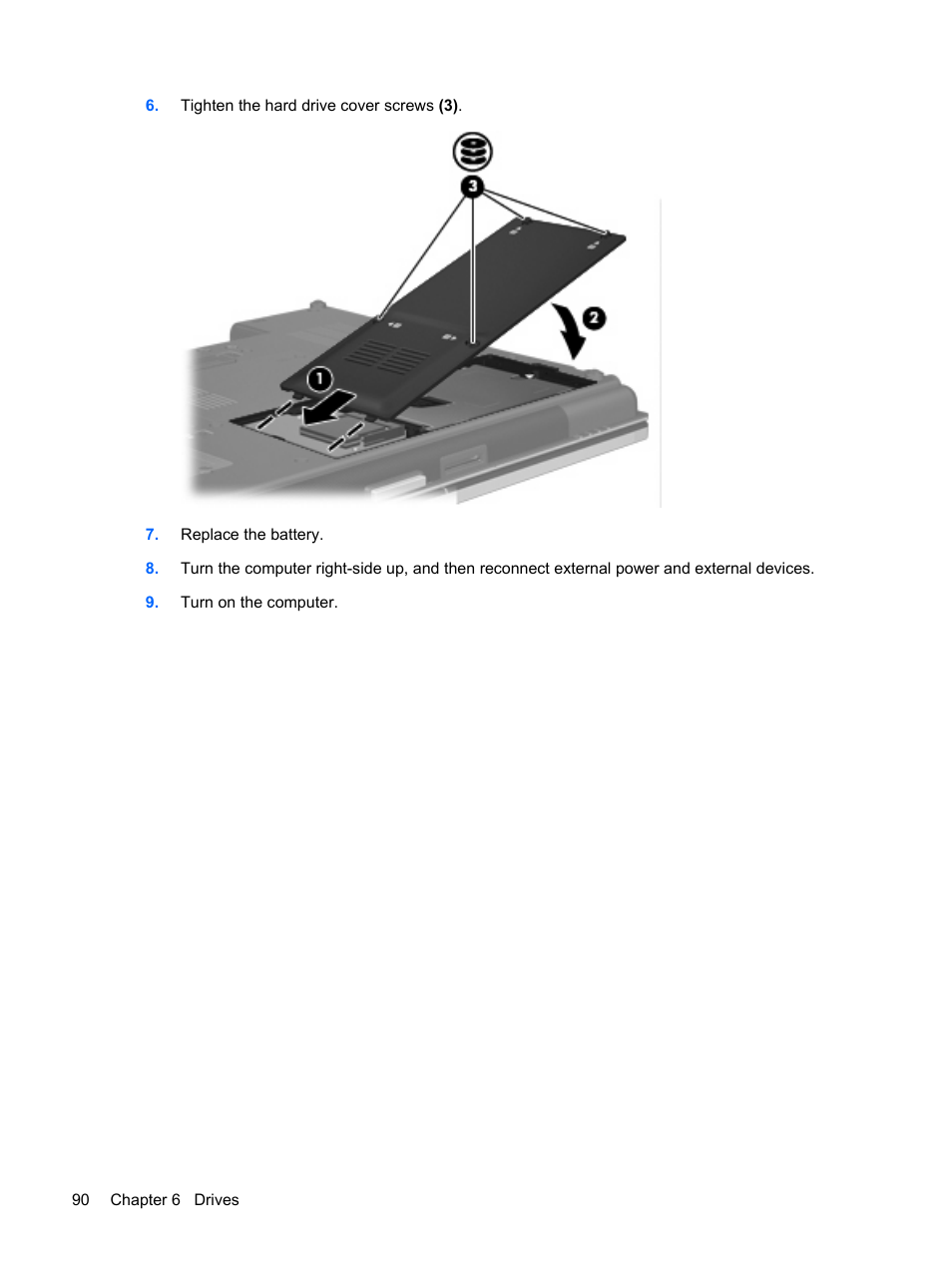 HP EliteBook 8540w Mobile Workstation User Manual | Page 102 / 187
