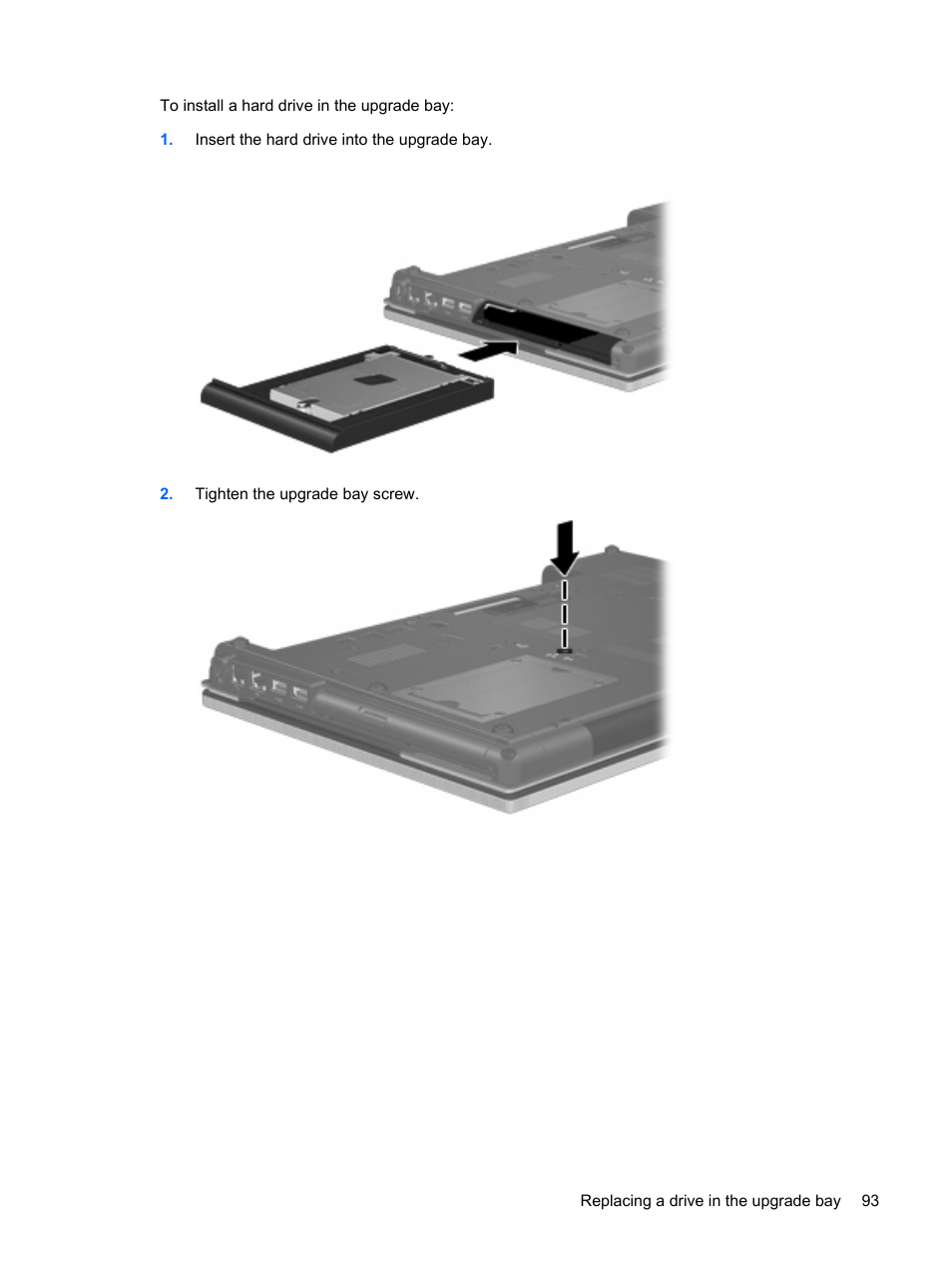 HP EliteBook 8540w Mobile Workstation User Manual | Page 105 / 187