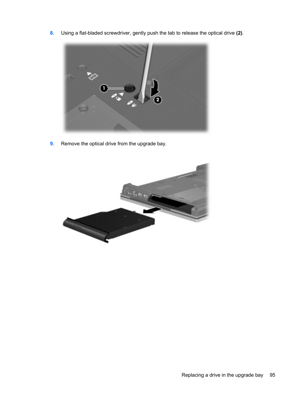HP EliteBook 8540w Mobile Workstation User Manual | Page 107 / 187