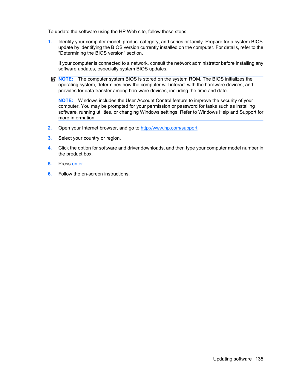 HP EliteBook 8540w Mobile Workstation User Manual | Page 147 / 187