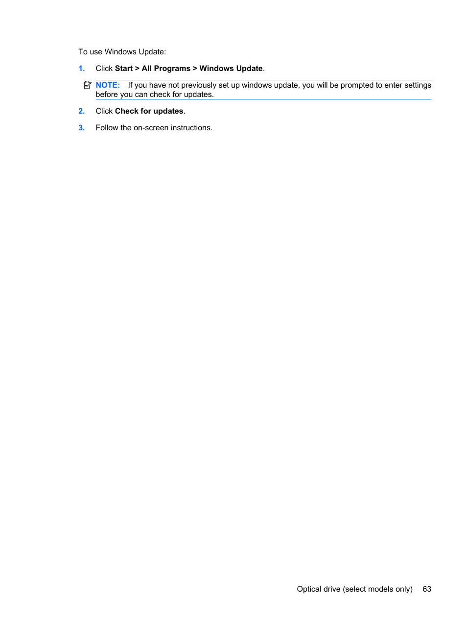 HP EliteBook 8540w Mobile Workstation User Manual | Page 75 / 187