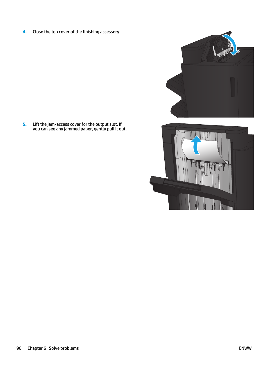 HP LaserJet Enterprise M806 Printer series User Manual | Page 104 / 146