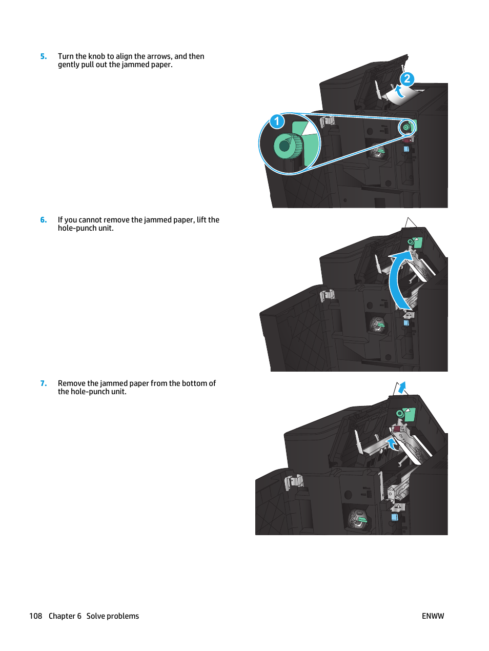 HP LaserJet Enterprise M806 Printer series User Manual | Page 116 / 146