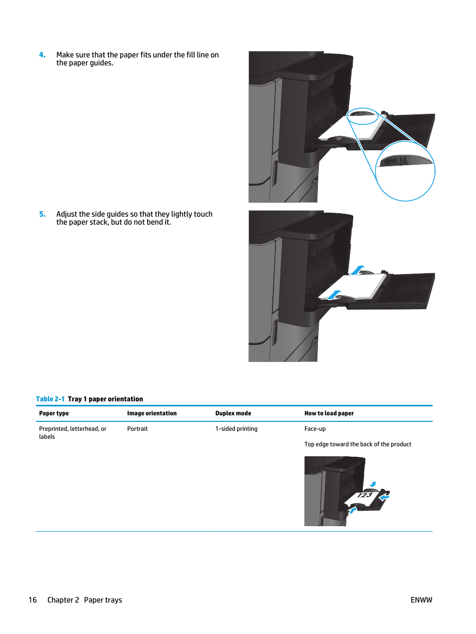 HP LaserJet Enterprise M806 Printer series User Manual | Page 24 / 146