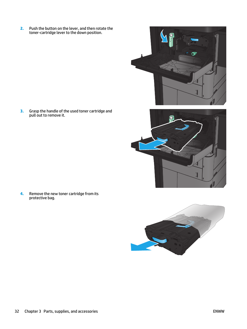HP LaserJet Enterprise M806 Printer series User Manual | Page 40 / 146