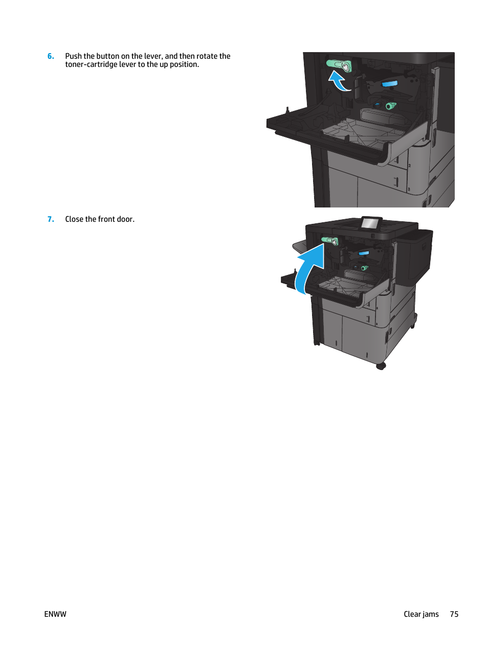 HP LaserJet Enterprise M806 Printer series User Manual | Page 83 / 146