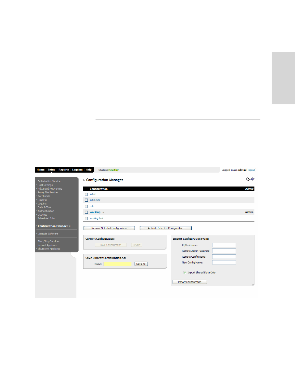 HP StorageWorks Enterprise File Services WAN Accelerator User Manual | Page 121 / 194