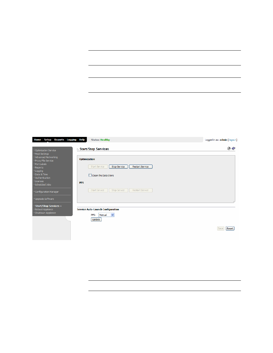 HP StorageWorks Enterprise File Services WAN Accelerator User Manual | Page 128 / 194