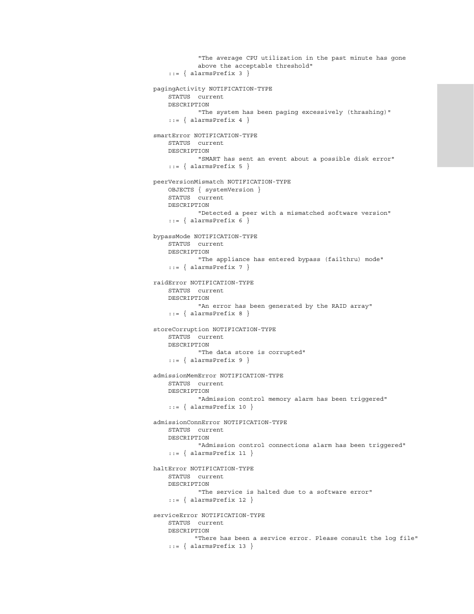 HP StorageWorks Enterprise File Services WAN Accelerator User Manual | Page 181 / 194
