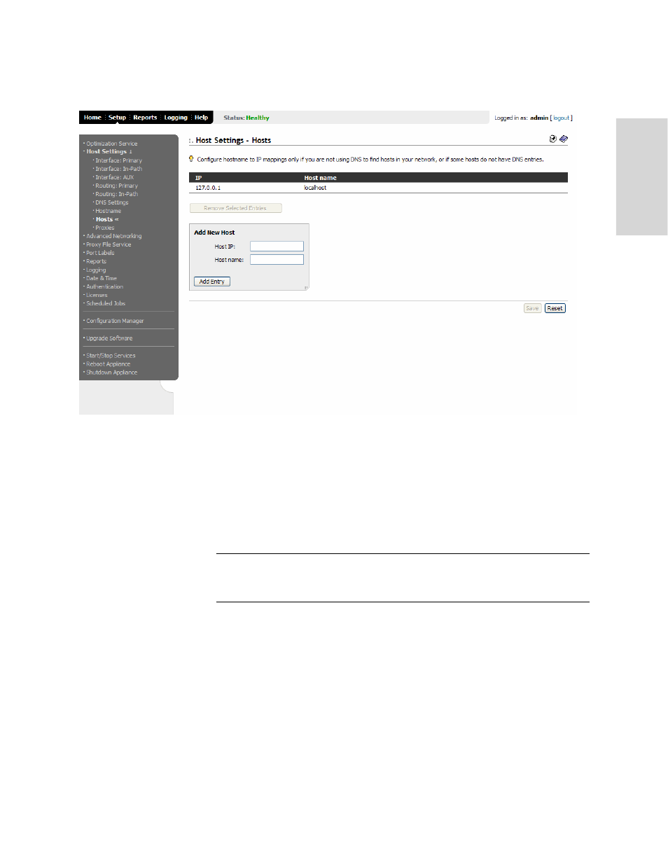 Setting proxies | HP StorageWorks Enterprise File Services WAN Accelerator User Manual | Page 59 / 194