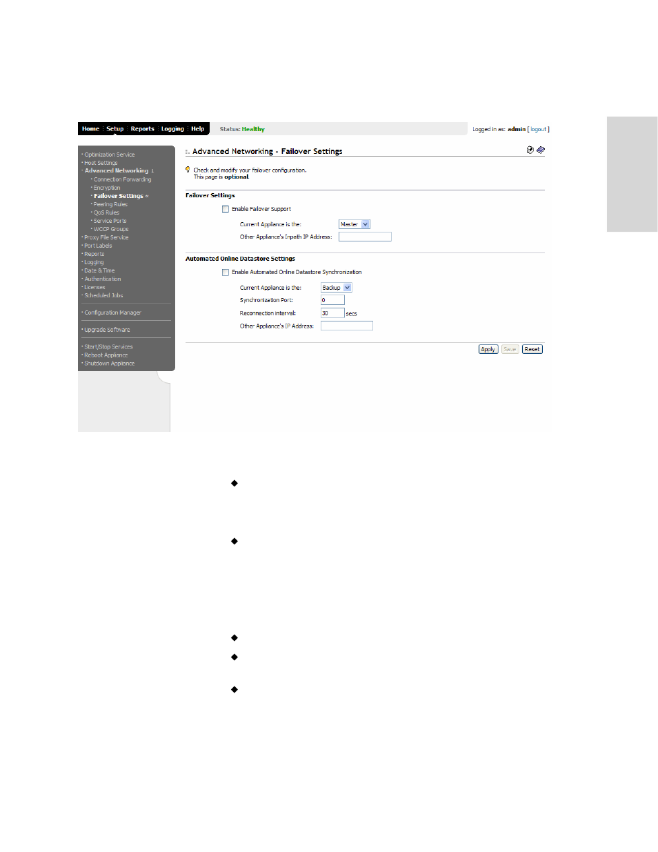 HP StorageWorks Enterprise File Services WAN Accelerator User Manual | Page 67 / 194