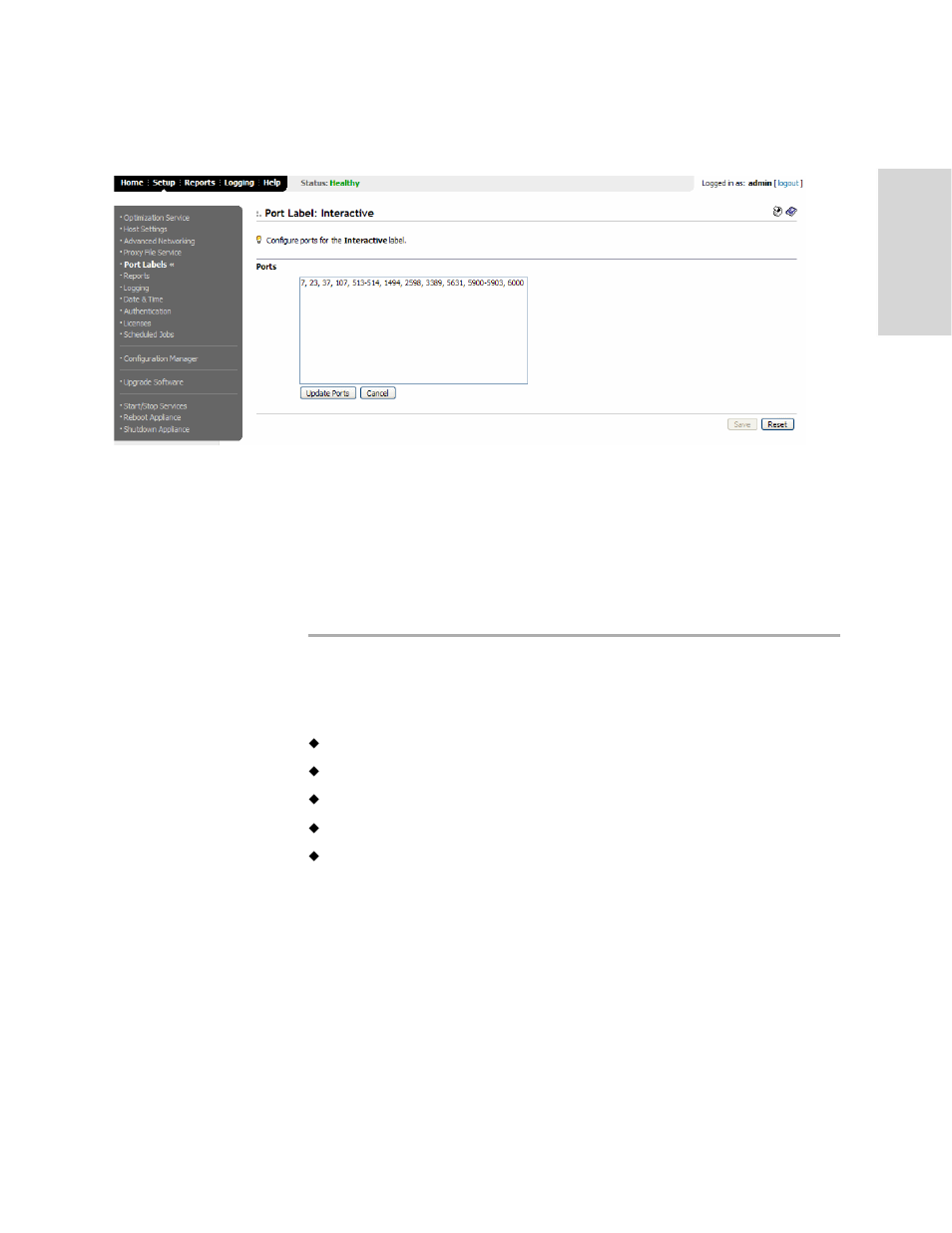 Setting report parameters | HP StorageWorks Enterprise File Services WAN Accelerator User Manual | Page 95 / 194
