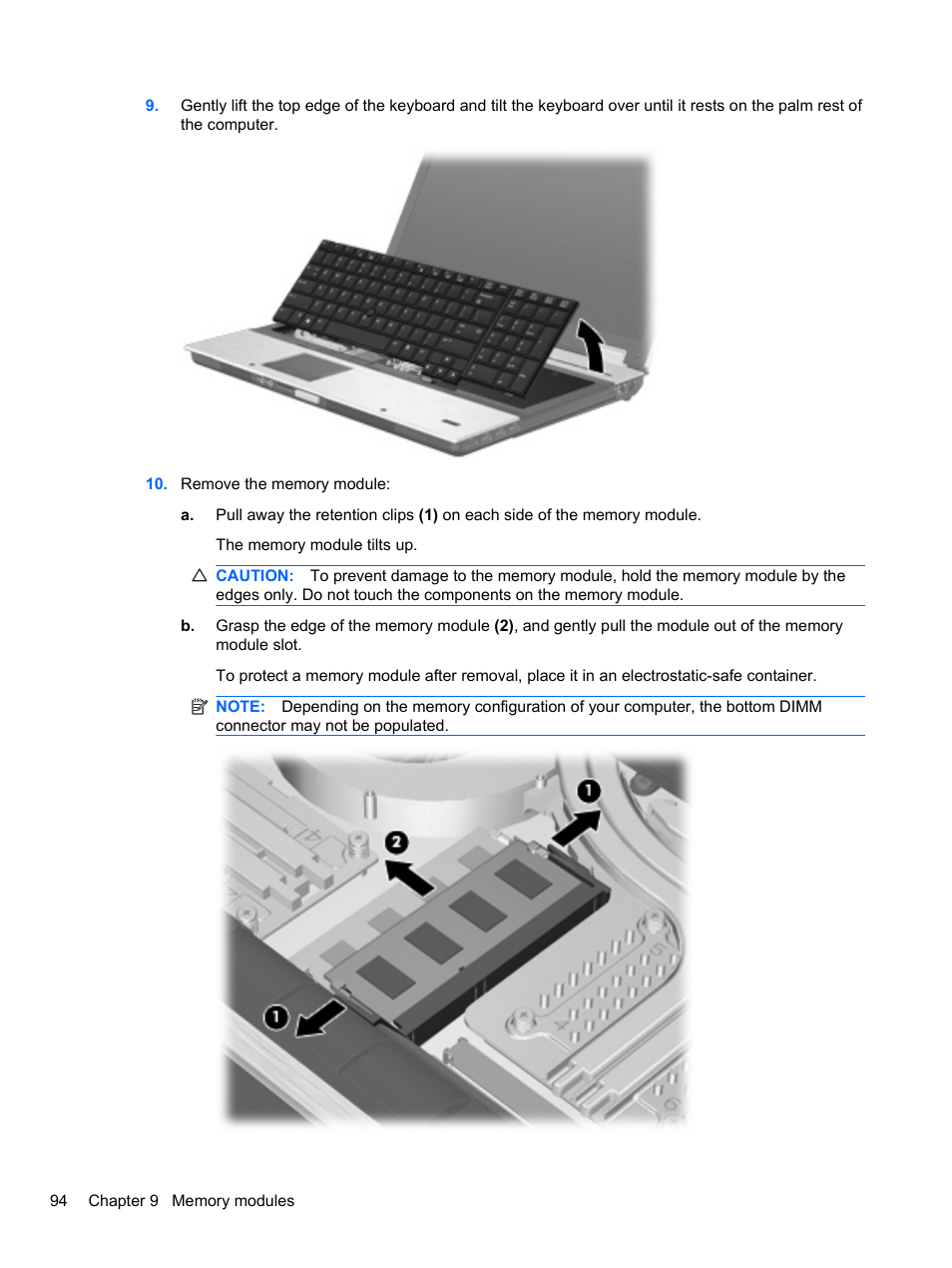 HP EliteBook 8740w Mobile Workstation User Manual | Page 106 / 150