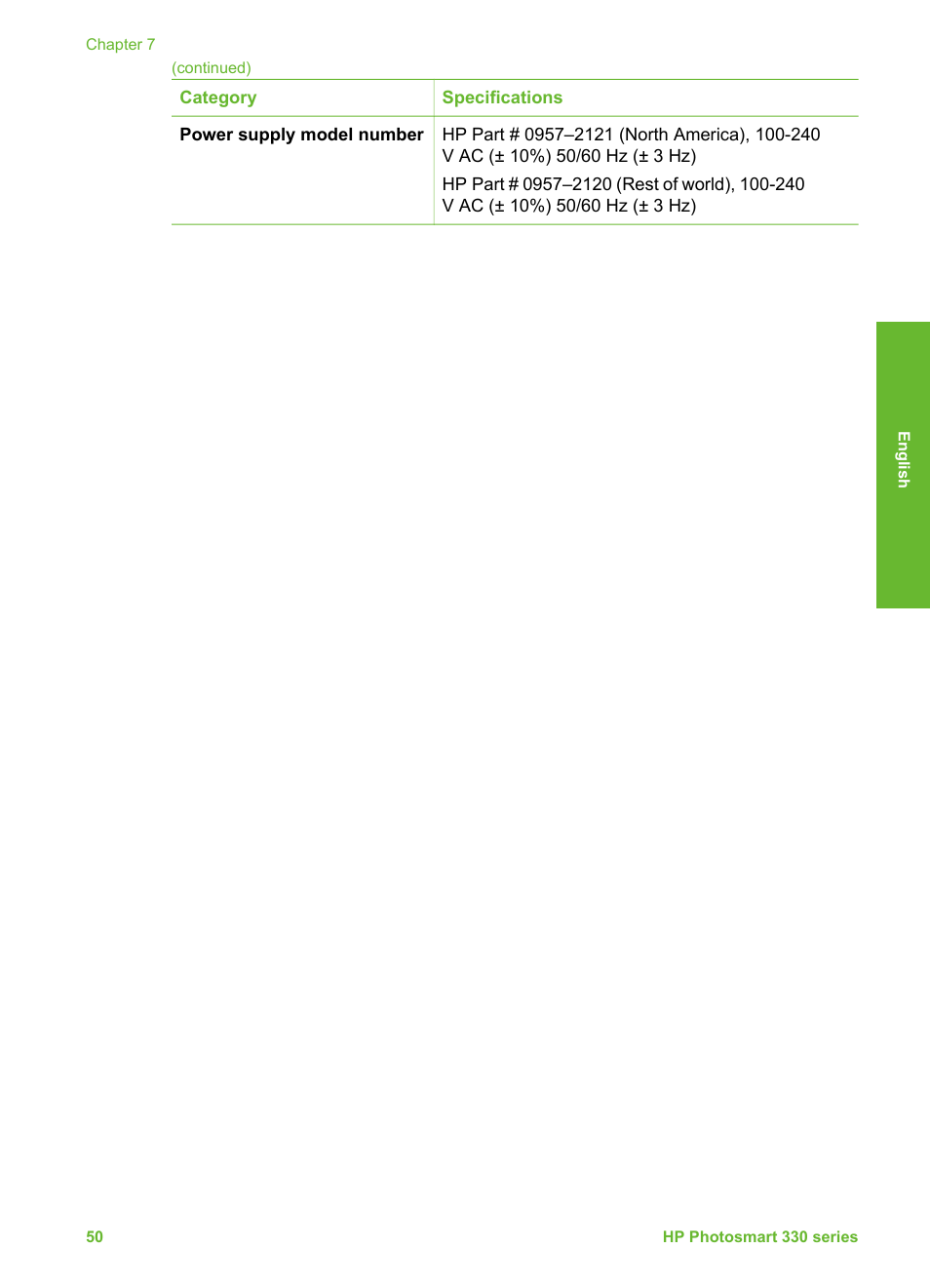HP Photosmart 335 Compact Photo Printer User Manual | Page 112 / 178