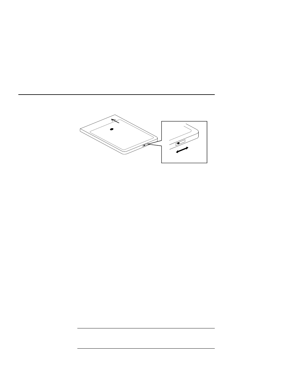 Figure 6–1 location of write-protection switch, Location of write-protection switch –4 | HP Array Controller HSG V8.7 Software User Manual | Page 250 / 576