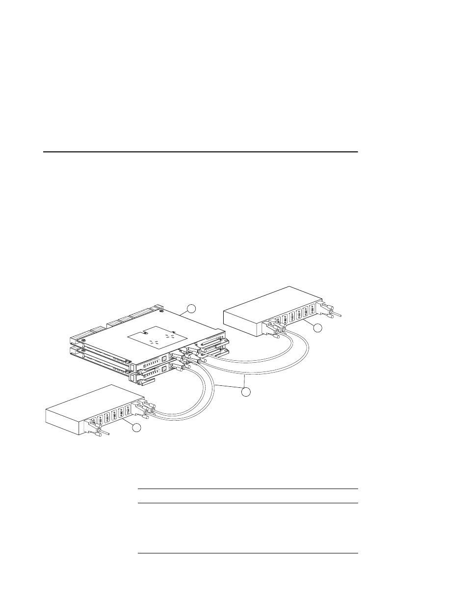 Using two hubs | HP Array Controller HSG V8.7 Software User Manual | Page 71 / 576