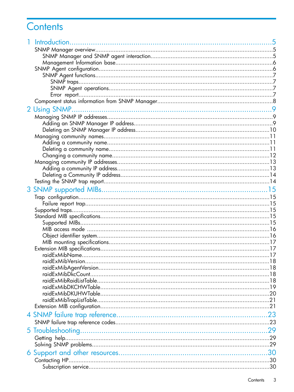 HP XP RAID Manager Software User Manual | Page 3 / 37