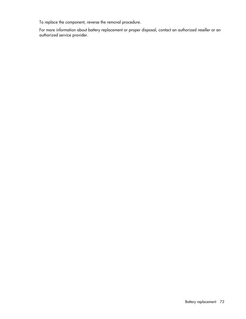 HP ProLiant MicroServer User Manual | Page 73 / 94