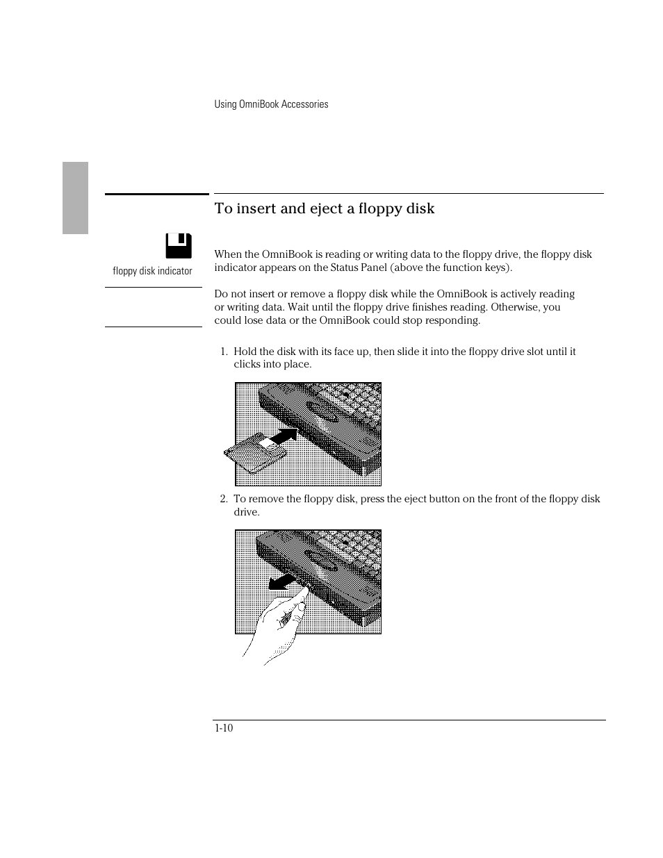 HP OmniBook 5500 Notebook PC User Manual | Page 10 / 32