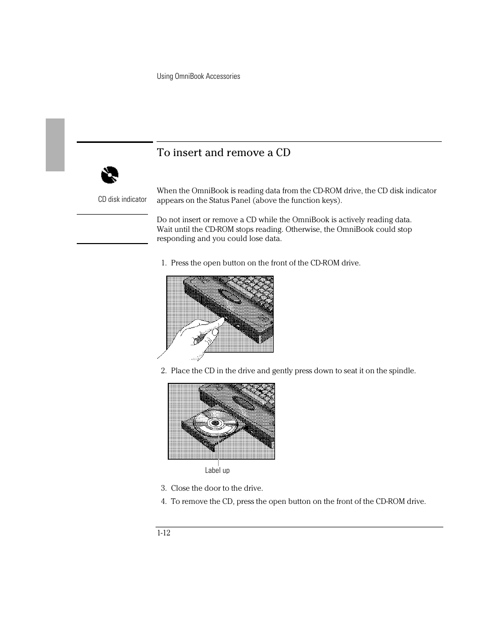 HP OmniBook 5500 Notebook PC User Manual | Page 12 / 32