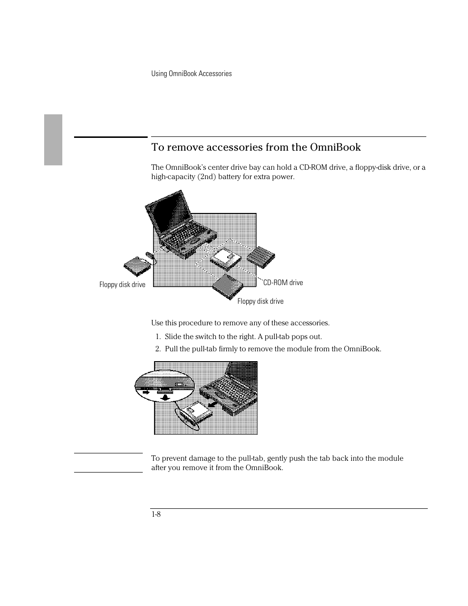 HP OmniBook 5500 Notebook PC User Manual | Page 8 / 32