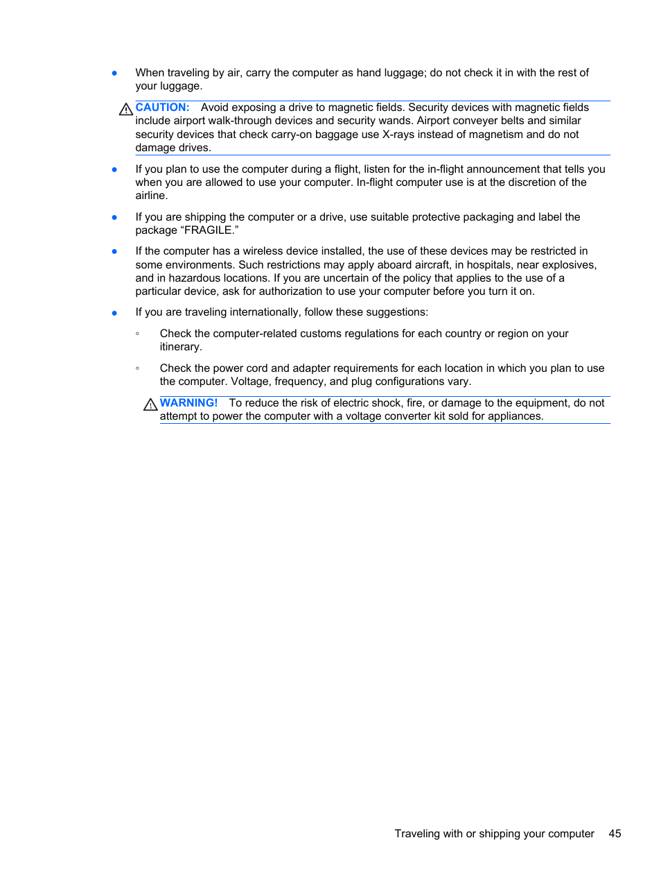 HP Spectre 13 Pro-Notebook PC User Manual | Page 55 / 80