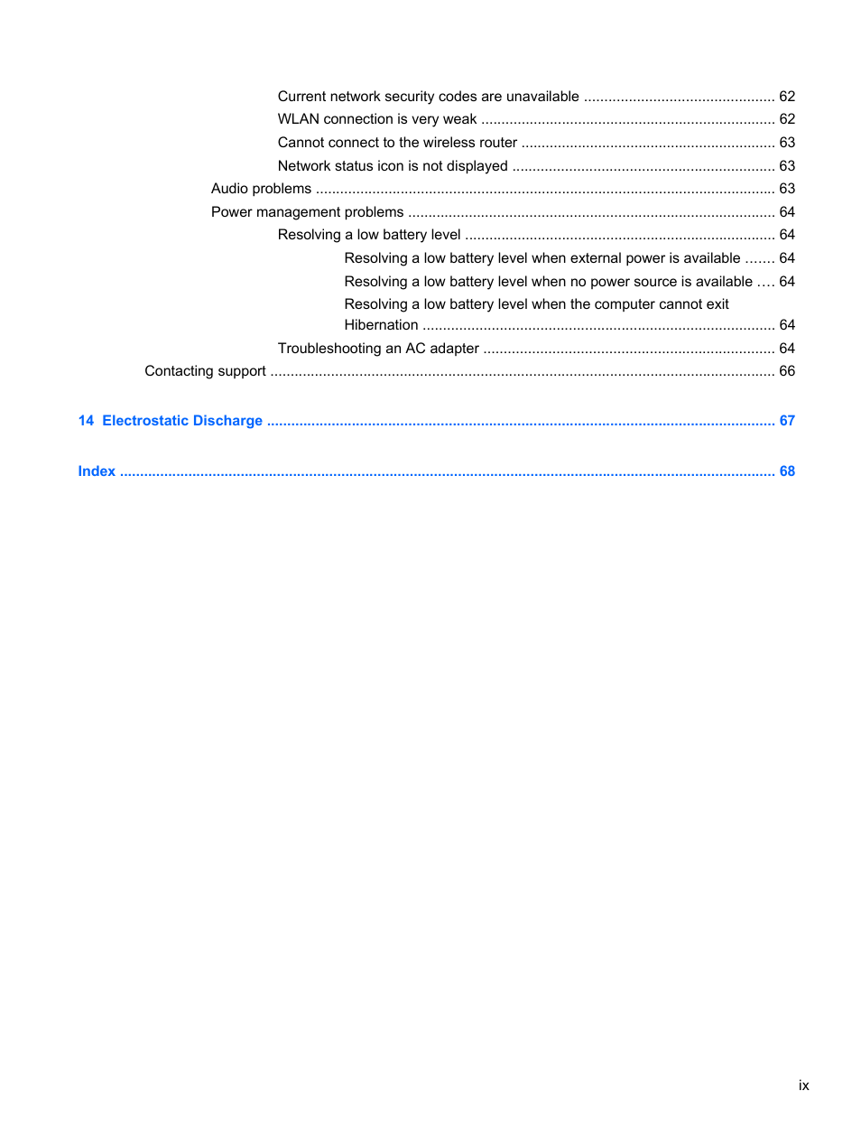 HP Spectre 13 Pro-Notebook PC User Manual | Page 9 / 80