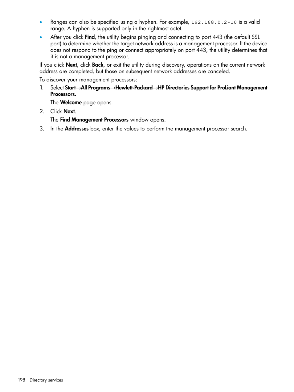 HP Integrated Lights-Out 3 User Manual | Page 198 / 256