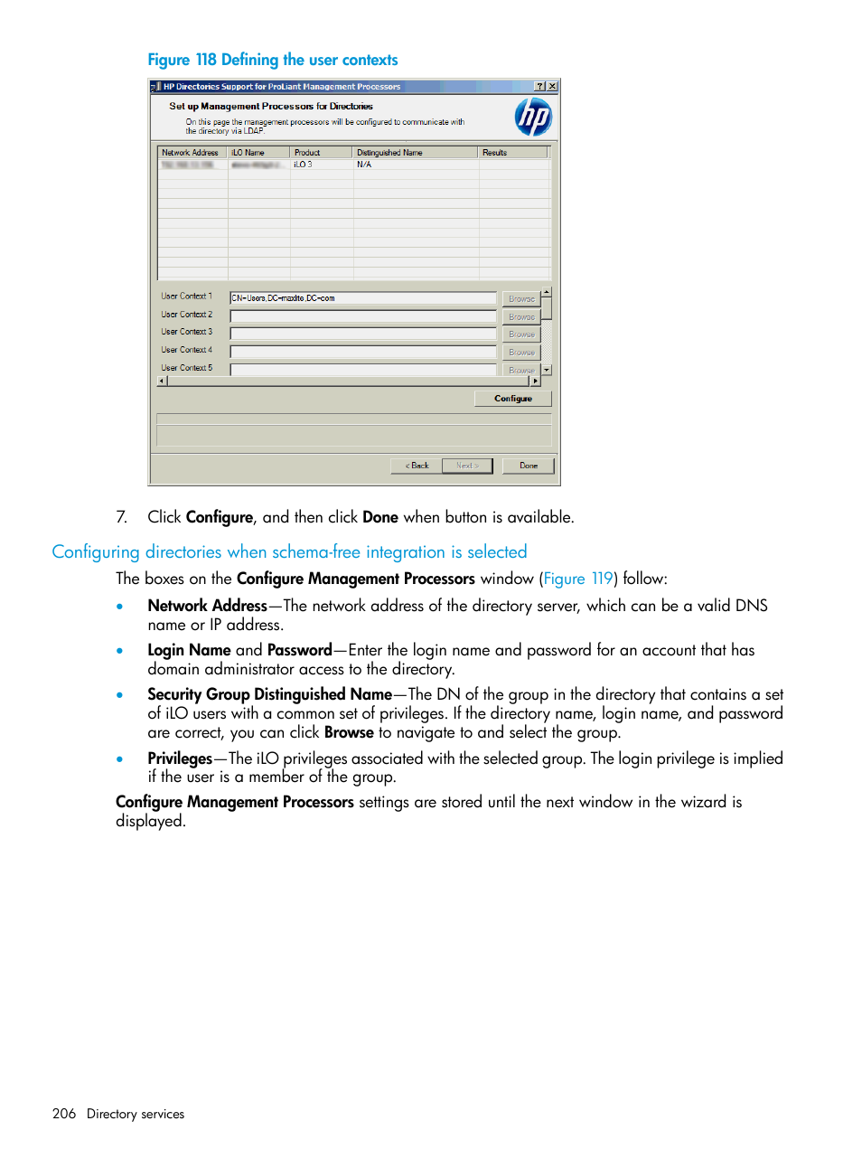 HP Integrated Lights-Out 3 User Manual | Page 206 / 256