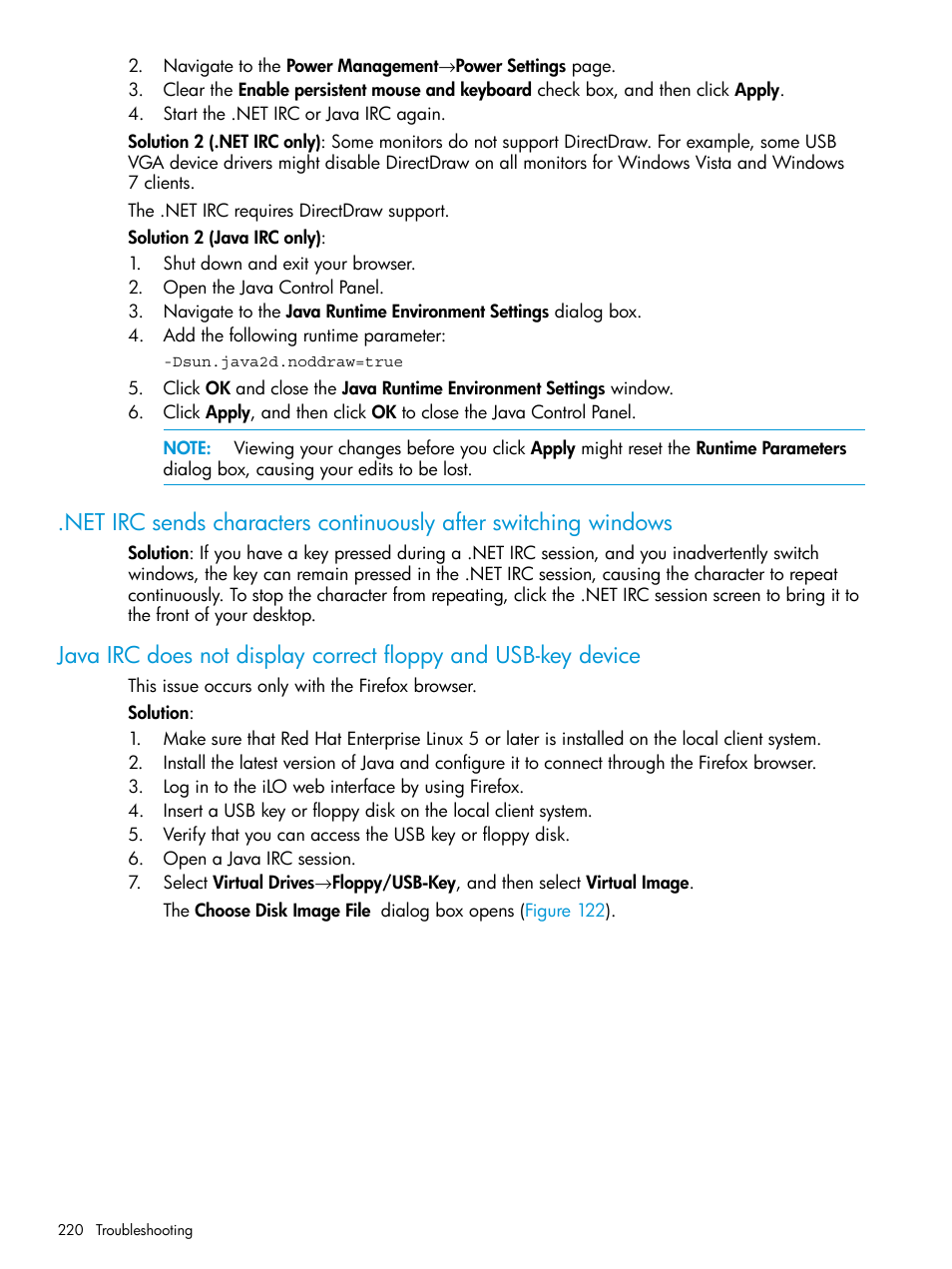 HP Integrated Lights-Out 3 User Manual | Page 220 / 256