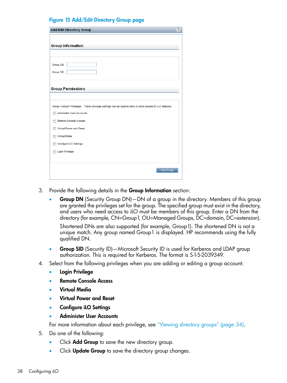 HP Integrated Lights-Out 3 User Manual | Page 38 / 256