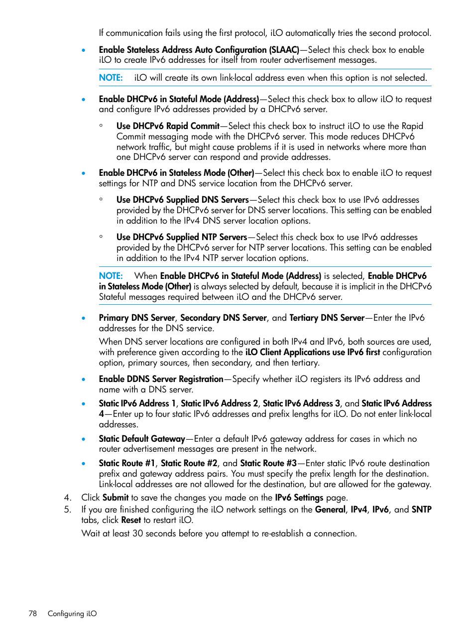 HP Integrated Lights-Out 3 User Manual | Page 78 / 256