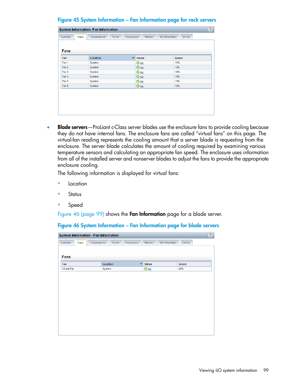 HP Integrated Lights-Out 3 User Manual | Page 99 / 256