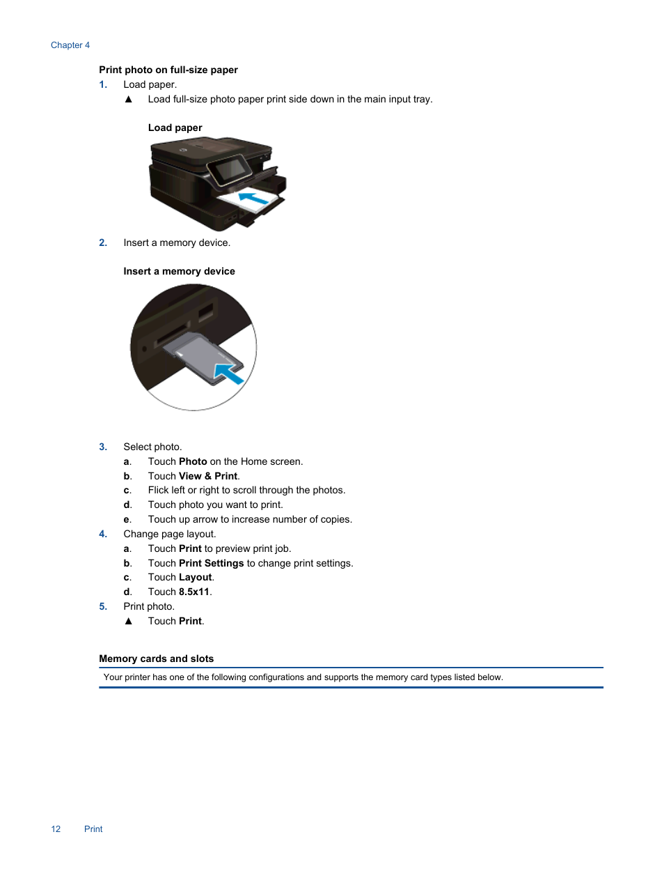 HP Photosmart 7520 e-All-in-One Printer User Manual | Page 14 / 102