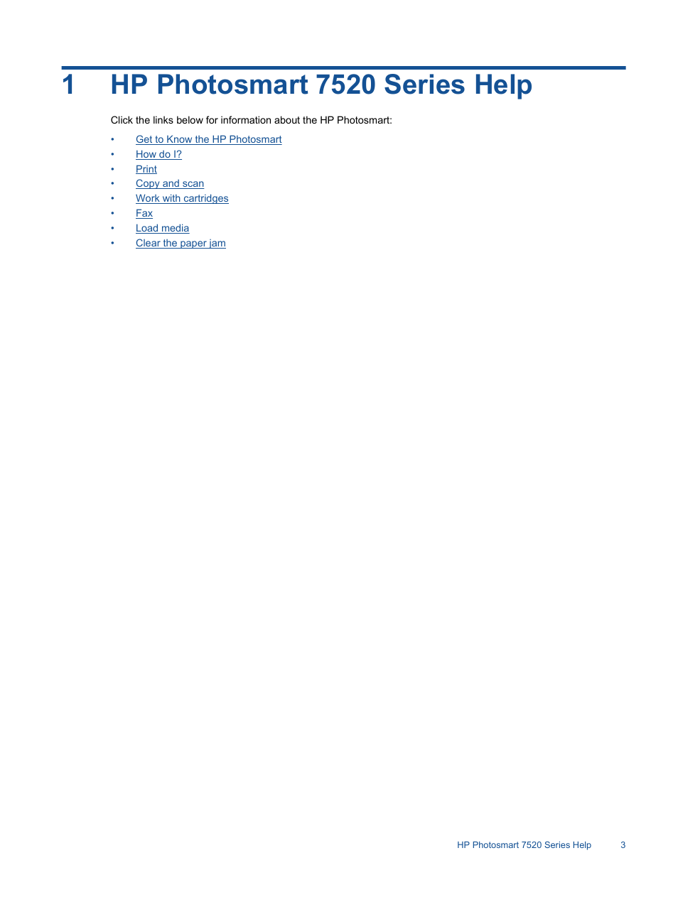 Hp photosmart 7520 series help | HP Photosmart 7520 e-All-in-One Printer User Manual | Page 5 / 102