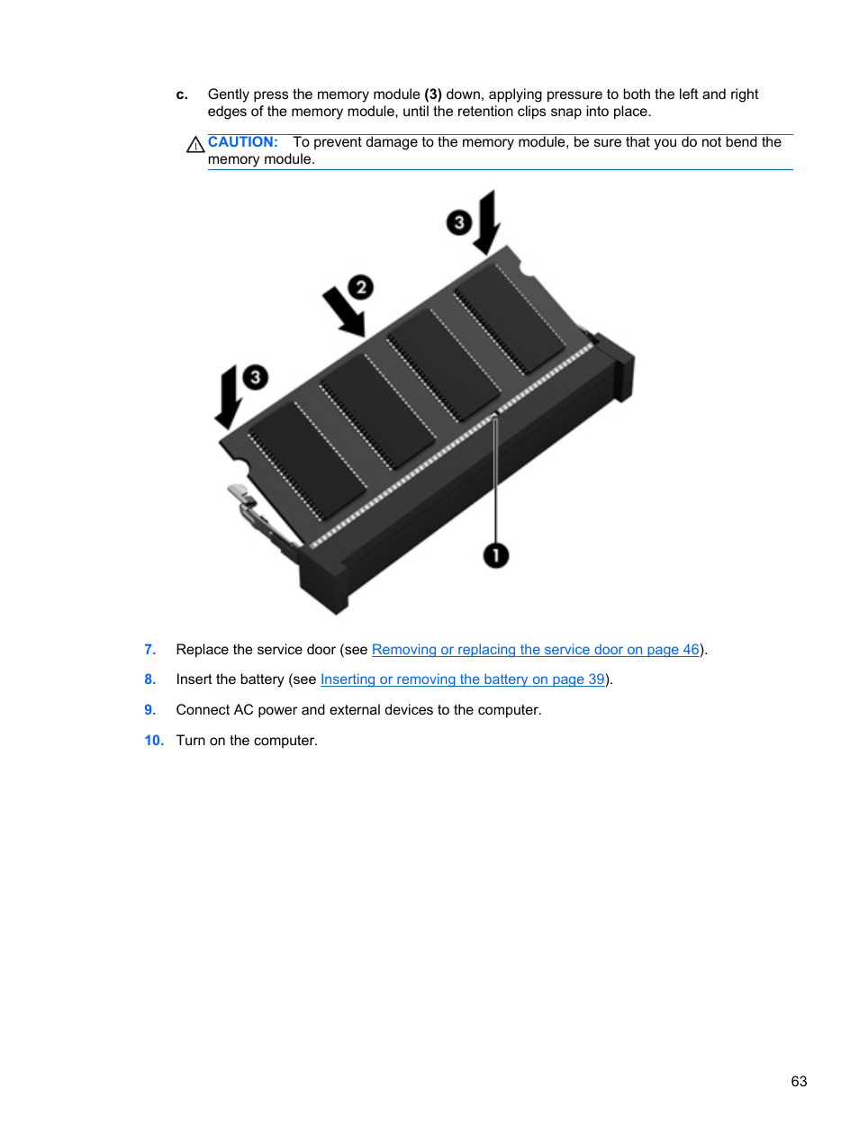 HP EliteBook 2570p Notebook PC User Manual | Page 73 / 106