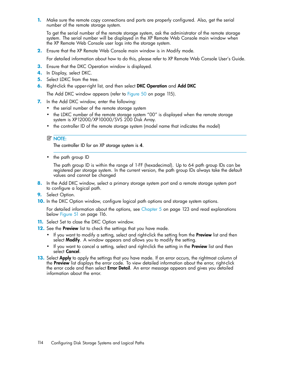 HP StorageWorks XP Remote Web Console Software User Manual | Page 114 / 219
