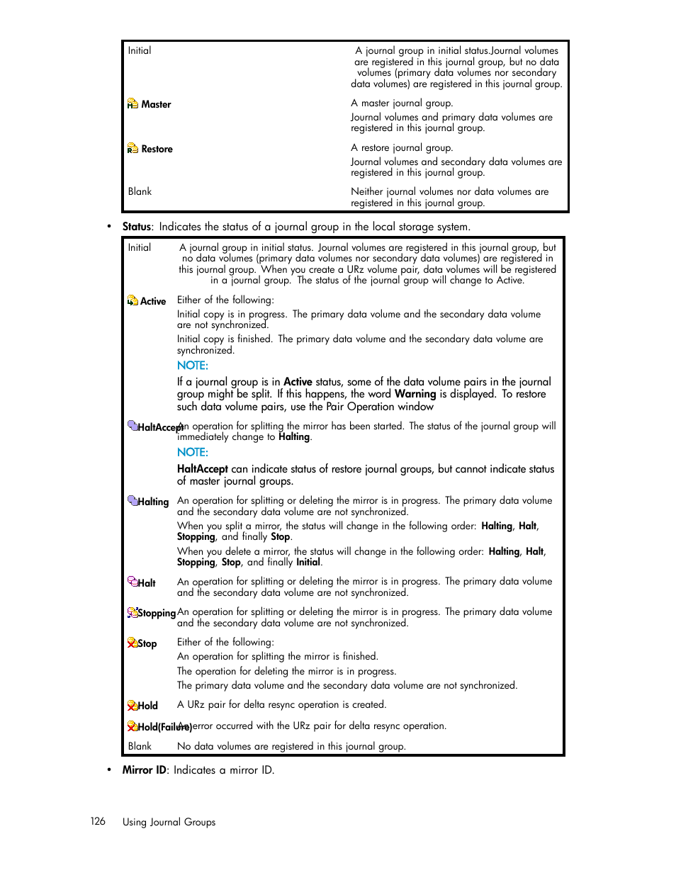 HP StorageWorks XP Remote Web Console Software User Manual | Page 126 / 219