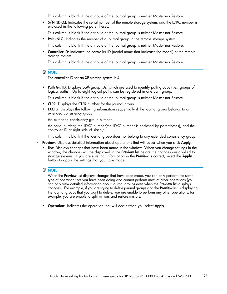 HP StorageWorks XP Remote Web Console Software User Manual | Page 127 / 219