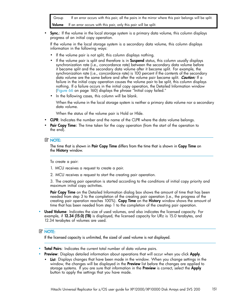 HP StorageWorks XP Remote Web Console Software User Manual | Page 151 / 219