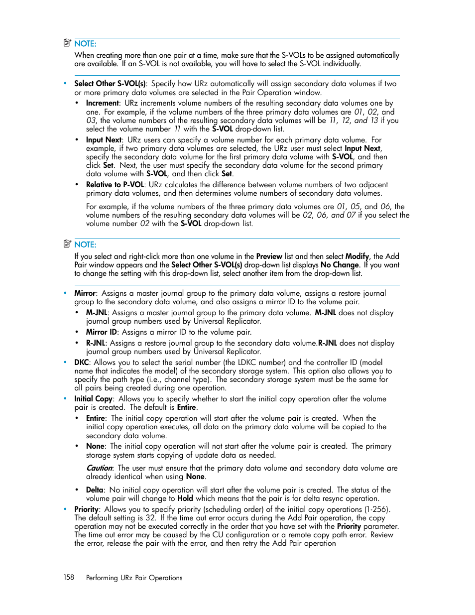 HP StorageWorks XP Remote Web Console Software User Manual | Page 158 / 219