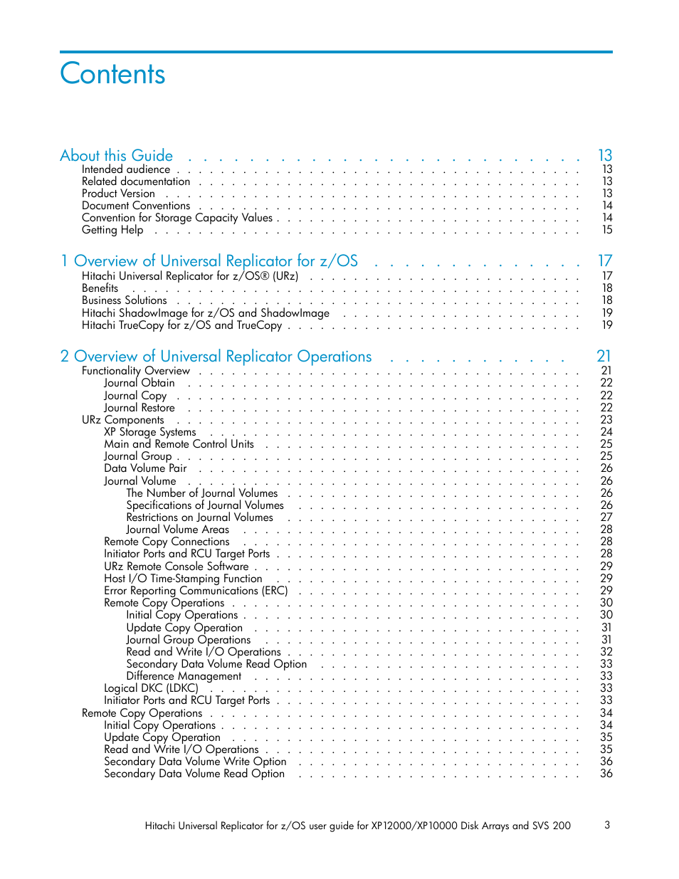 HP StorageWorks XP Remote Web Console Software User Manual | Page 3 / 219