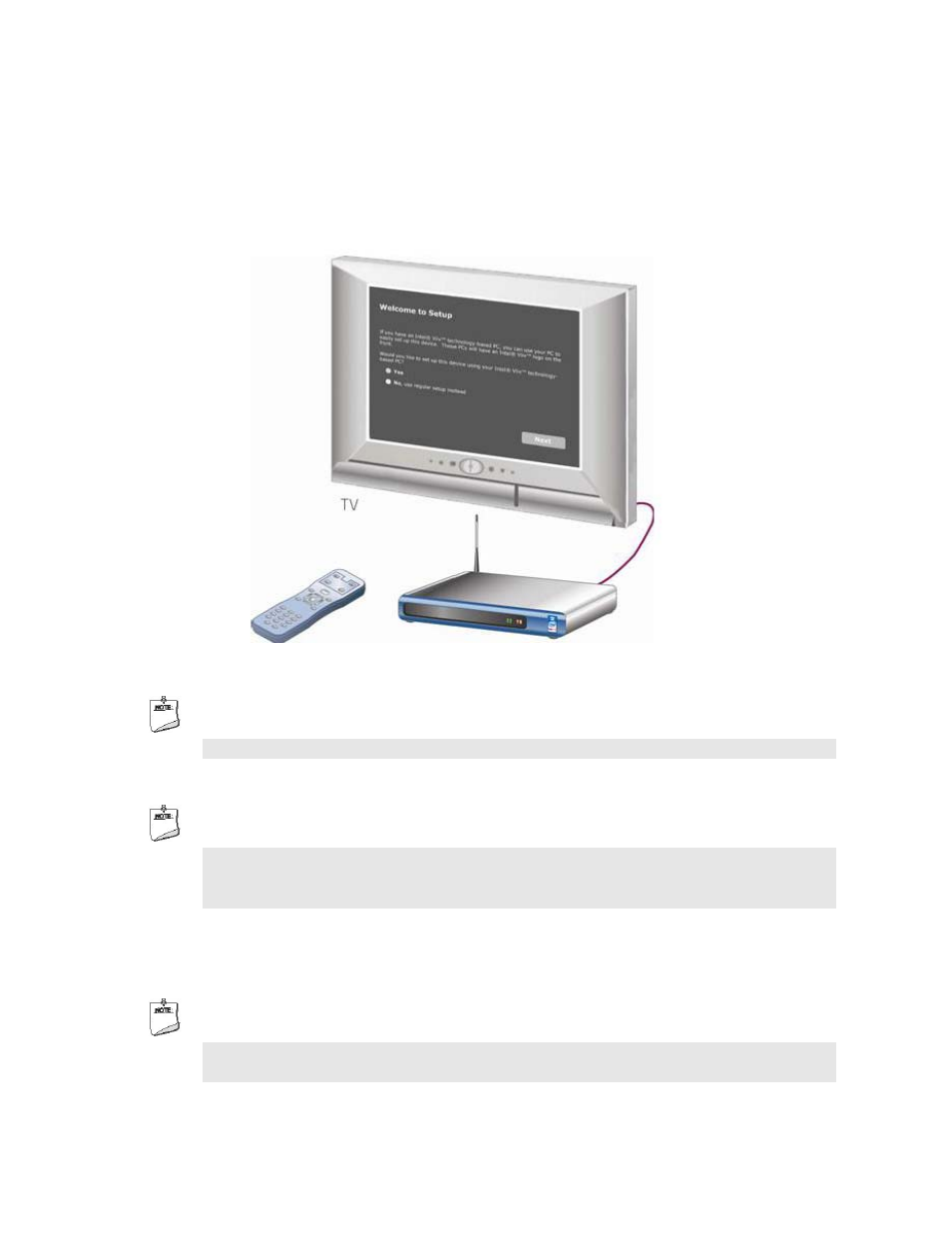 Step 2 — get the device passcode, Step 3 — start the intel viiv software | HP Pavilion a6177c Desktop PC User Manual | Page 8 / 25