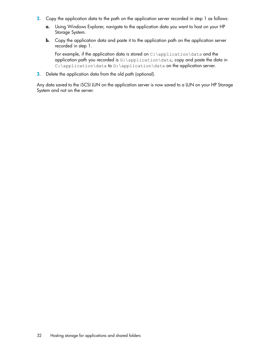 HP X1000 Network Storage Systems User Manual | Page 32 / 62