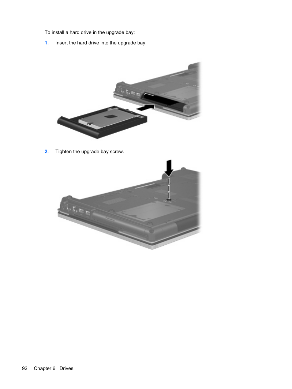 HP EliteBook 8540w Mobile Workstation User Manual | Page 104 / 183